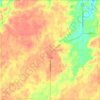 Maple Grove Township topographic map, elevation, terrain