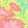 Ocobamba topographic map, elevation, terrain