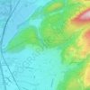 Klaus topographic map, elevation, terrain