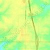 Donnellson topographic map, elevation, terrain