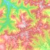 Baata topographic map, elevation, terrain