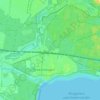 12587 topographic map, elevation, terrain