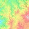 Sigchos topographic map, elevation, terrain