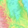 Provincia de Oxapampa topographic map, elevation, terrain