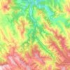 As Nogais topographic map, elevation, terrain