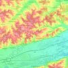 Moosthenning topographic map, elevation, terrain