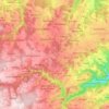 Lichtenau im Waldviertel topographic map, elevation, terrain