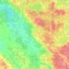 Гагаринское сельское поселение topographic map, elevation, terrain