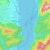Traunkirchen topographic map, elevation, terrain