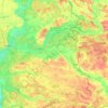 Добрушский район topographic map, elevation, terrain