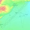 阿克苏市 topographic map, elevation, terrain