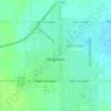 Hugoton topographic map, elevation, terrain