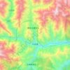 水晶镇 topographic map, elevation, terrain