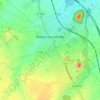 Nœux-les-Mines topographic map, elevation, terrain