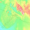 Erg Tihodaine topographic map, elevation, terrain