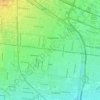 Bell topographic map, elevation, terrain