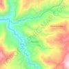 Perucho topographic map, elevation, terrain