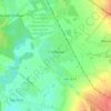 Столбище topographic map, elevation, terrain