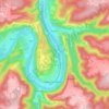 Enkirch topographic map, elevation, terrain