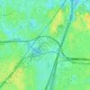 10829 topographic map, elevation, terrain