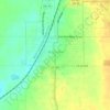 Waynoka topographic map, elevation, terrain
