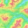 Warth topographic map, elevation, terrain