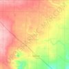 Lamb County topographic map, elevation, terrain