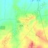 Thornville topographic map, elevation, terrain
