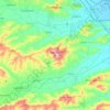 Recanati topographic map, elevation, terrain