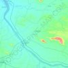 Bishrampur topographic map, elevation, terrain