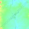 Espino topographic map, elevation, terrain