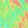 Nes topographic map, elevation, terrain