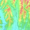 Zlatar topographic map, elevation, terrain