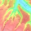 Tordouet topographic map, elevation, terrain