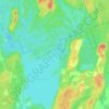 Head Lake topographic map, elevation, terrain