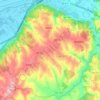 Bárrio topographic map, elevation, terrain