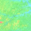Nova Verona topographic map, elevation, terrain