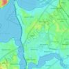 City of South Perth topographic map, elevation, terrain