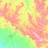 São Francisco do Brejão topographic map, elevation, terrain