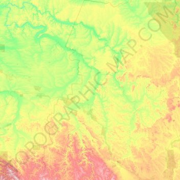 Тайшетский район topographic map, elevation, terrain