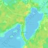 Baltezers topographic map, elevation, terrain