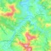 Uhart-Mixe topographic map, elevation, terrain