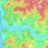 Seelbach topographic map, elevation, terrain