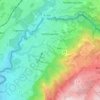 Hohenweiler topographic map, elevation, terrain