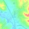 Linton topographic map, elevation, terrain