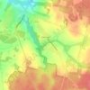 Новосады topographic map, elevation, terrain