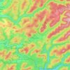 Merzalben topographic map, elevation, terrain
