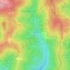 Von der Heydt topographic map, elevation, terrain