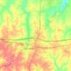 Warrenton topographic map, elevation, terrain