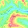 Offagna topographic map, elevation, terrain